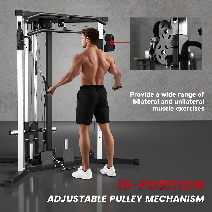 Image 997635_ALTMORE13.jpg, Product 997-635 / Price $529.99, Soozier Home Gym Machine, 15-Position Adjustable Training Workout Station from Soozier on TSC.ca's Health & Fitness department