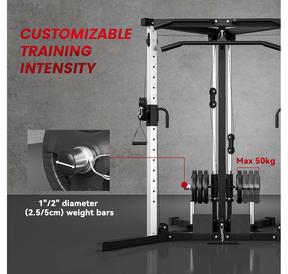 Image 997635_ALTMORE14.jpg, Product 997-635 / Price $529.99, Soozier Home Gym Machine, 15-Position Adjustable Training Workout Station from Soozier on TSC.ca's Health & Fitness department