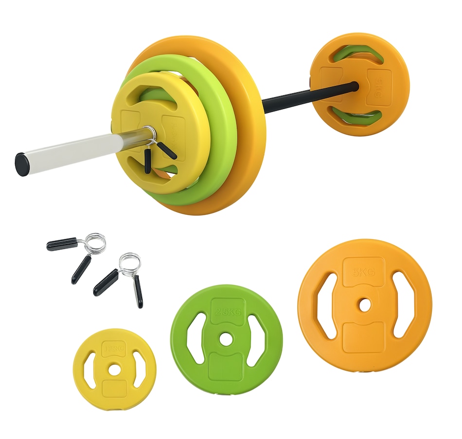 Soozier 44lbs Barbell Weight Set