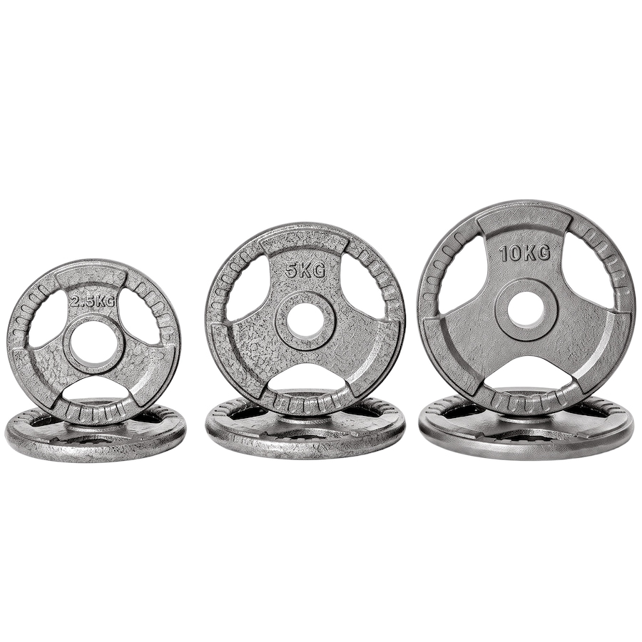 Image 997641.jpg, Product 997-641 / Price $129.99, Soozier 6 PCS Weight Plates Grip Plate Sets for Strength and Crossfit and Weightlifting Training from Soozier on TSC.ca's Health & Fitness department