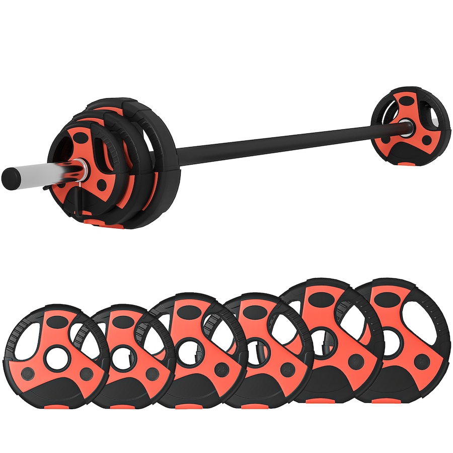 Image 997642.jpg, Product 997-642 / Price $125.99, Soozier 44lbs Adjustable Barbell Weight Set for Home Gym Exercise from Soozier on TSC.ca's Health & Fitness department
