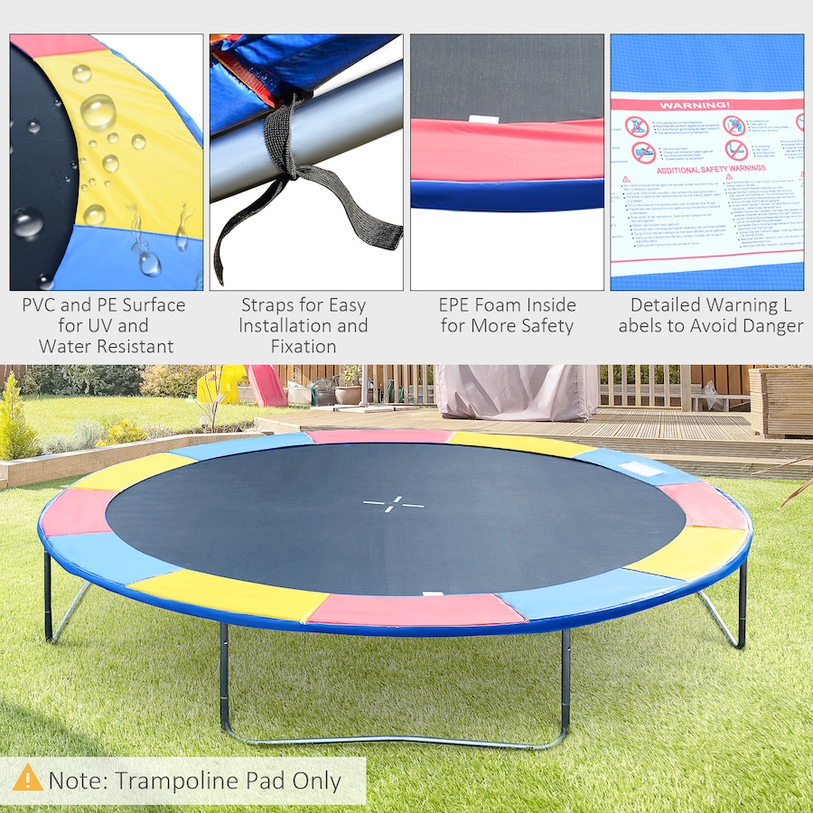 Image 997643_ALTMORE3.jpg, Product 997-643 / Price $74.99, Soozier 14FT Trampoline Pad Φ168" Trampolining Replacement Jump Bounce Exercise GYM Pad Only from Soozier on TSC.ca's Health & Fitness department