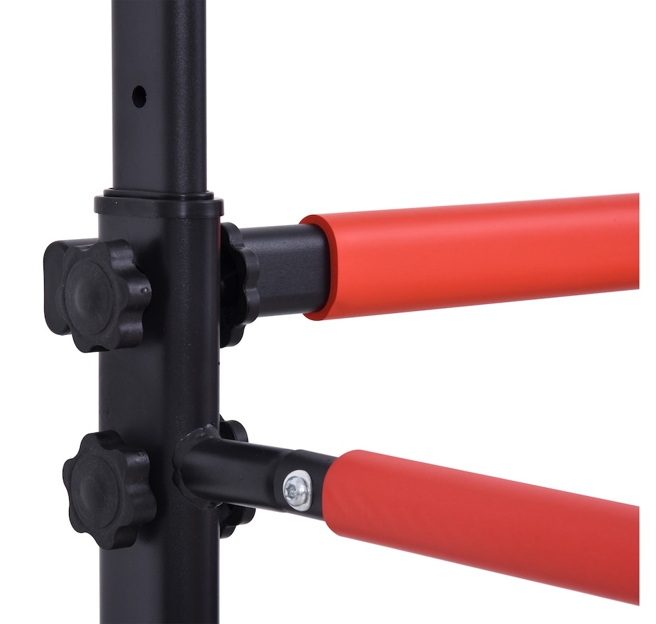 Image 997644_ALTMORE8.jpg, Product 997-644 / Price $102.99, Soozier Power Tower Pull Up Bar Dip Station for Home Office Gym Multi-Function Workout Equipment from Soozier on TSC.ca's Health & Fitness department