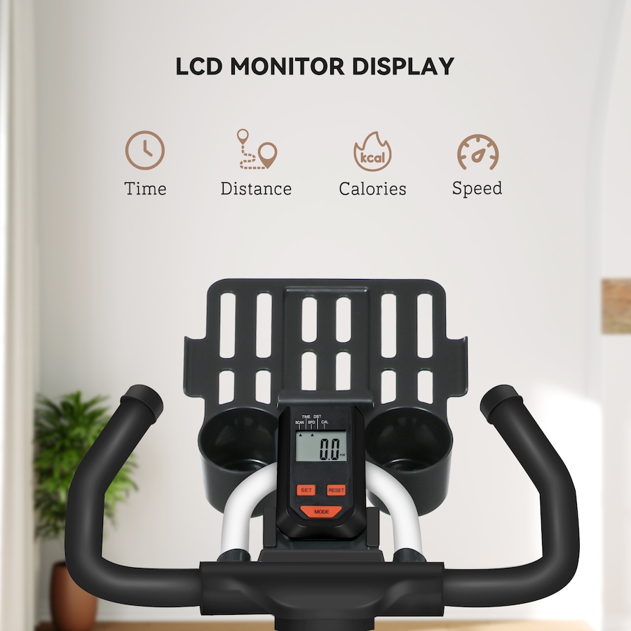 Image 997653_ALTMORE3.jpg, Product 997-653 / Price $179.99, Soozier Adjustable Upright Stationary Exercise Bike with LCD Display from Soozier on TSC.ca's Health & Fitness department