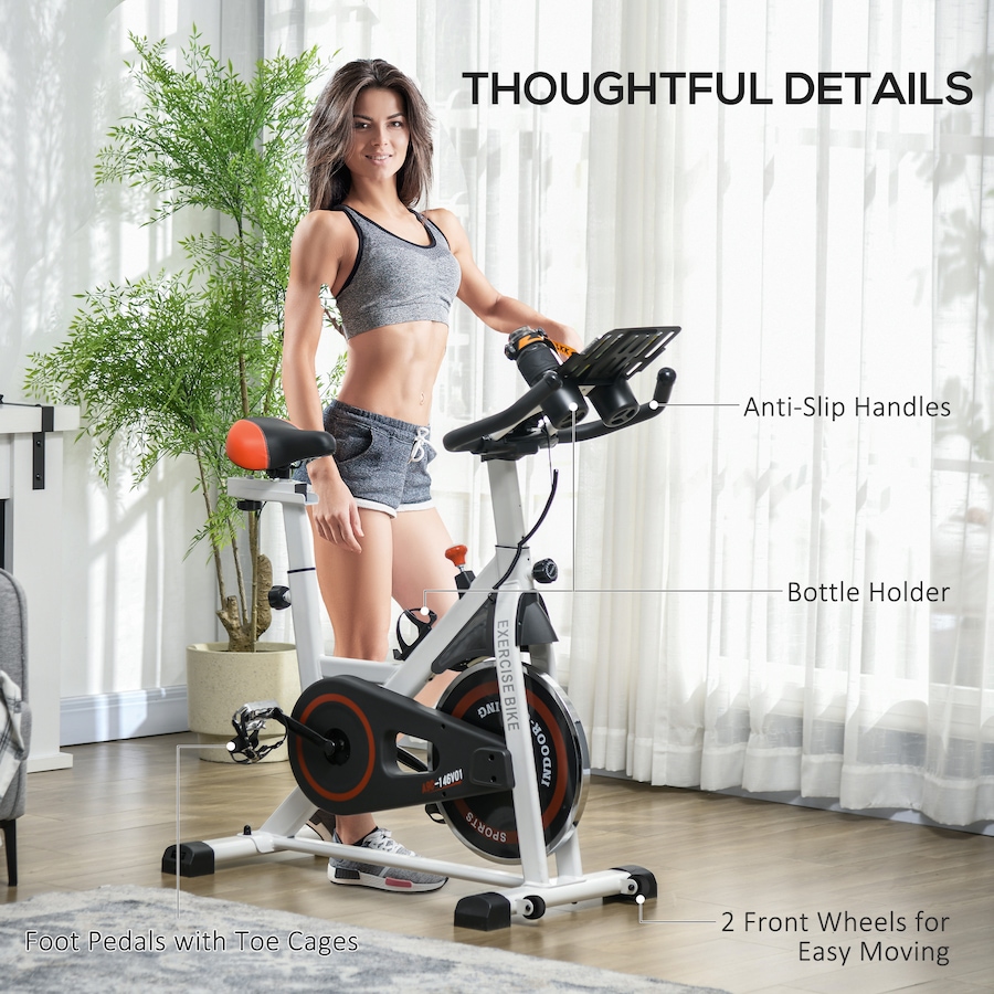 Image 997653_ALTMORE7.jpg, Product 997-653 / Price $179.99, Soozier Adjustable Upright Stationary Exercise Bike with LCD Display from Soozier on TSC.ca's Health & Fitness department