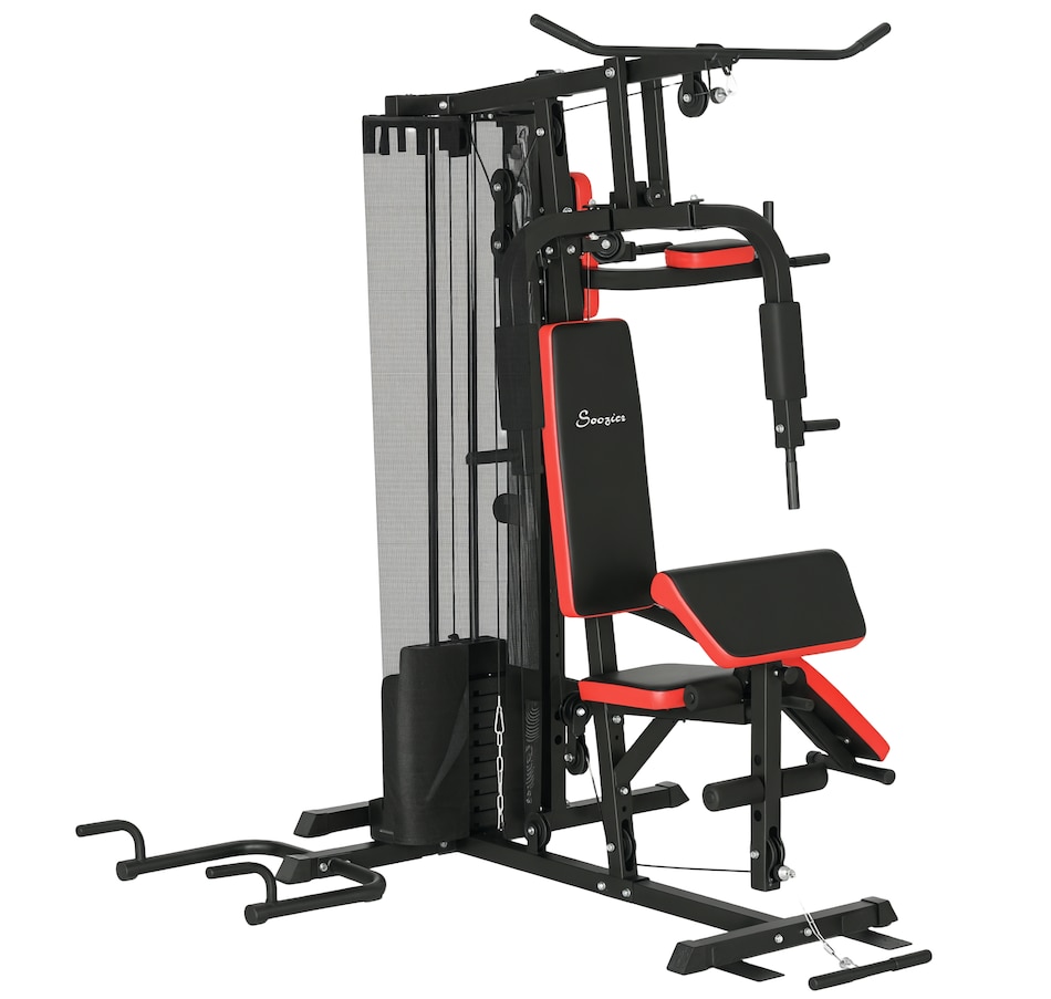 Image 997654.jpg, Product 997-654 / Price $779.99, Soozier Multi Home Gym Equipment, Workout Station with 143lbs Weight Stack from Soozier on TSC.ca's Health & Fitness department