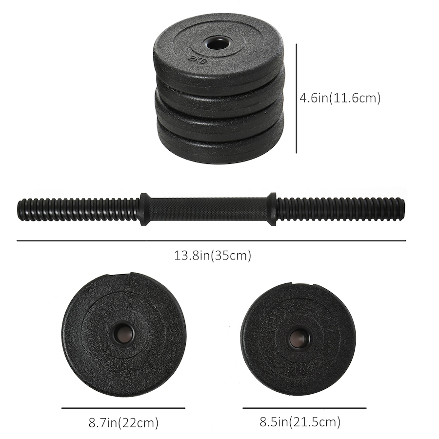 Image 997657_ALTMORE2.jpg, Product 997-657 / Price $49.99, Soozier Adjustable 2 x 22lbs Weight Dumbbell Set for Weight Fitness from Soozier on TSC.ca's Health & Fitness department