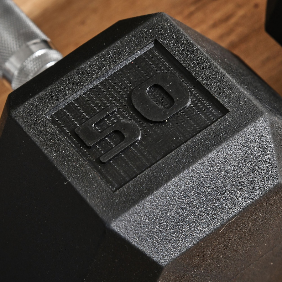 Image 997658_ALTMORE8.jpg, Product 997-658 / Price $165.99, Soozier 2 x 50 lbs Dumbbells Weight Set for Home Gym Cardio Exercise from Soozier on TSC.ca's Health & Fitness department