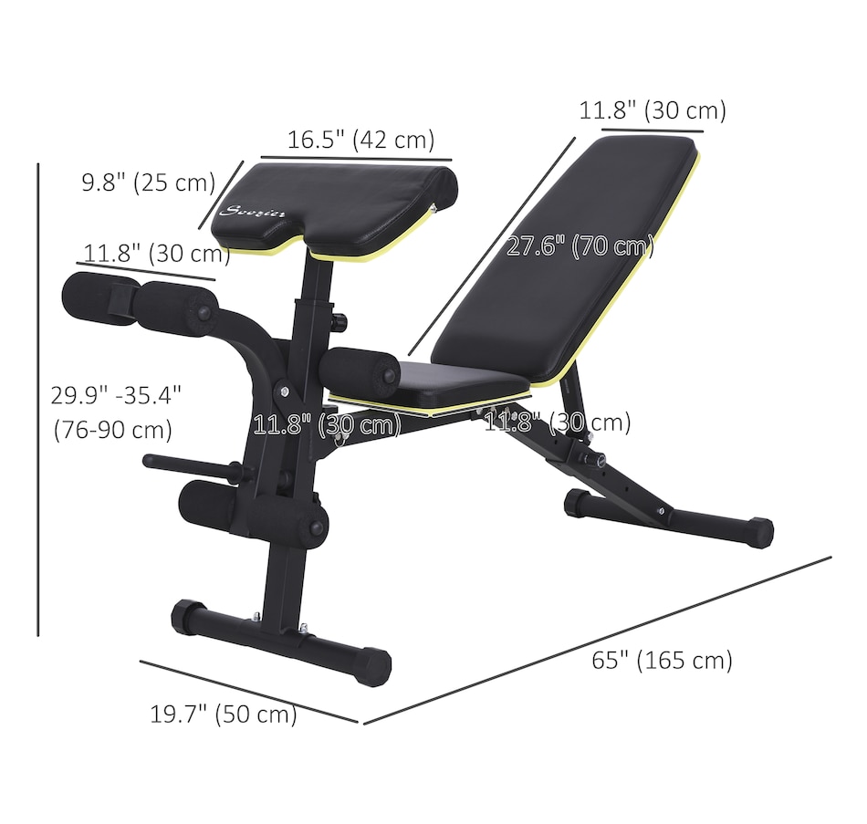Image 997664_ALTMORE2.jpg, Product 997-664 / Price $129.99, Soozier Adjustable Weight Bench from Soozier on TSC.ca's Health & Fitness department