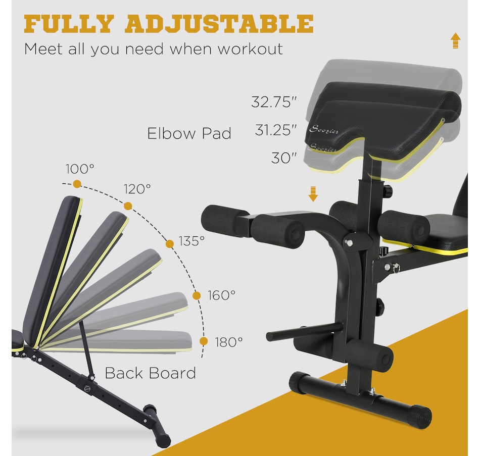 Image 997664_ALTMORE4.jpg, Product 997-664 / Price $129.99, Soozier Adjustable Weight Bench from Soozier on TSC.ca's Health & Fitness department