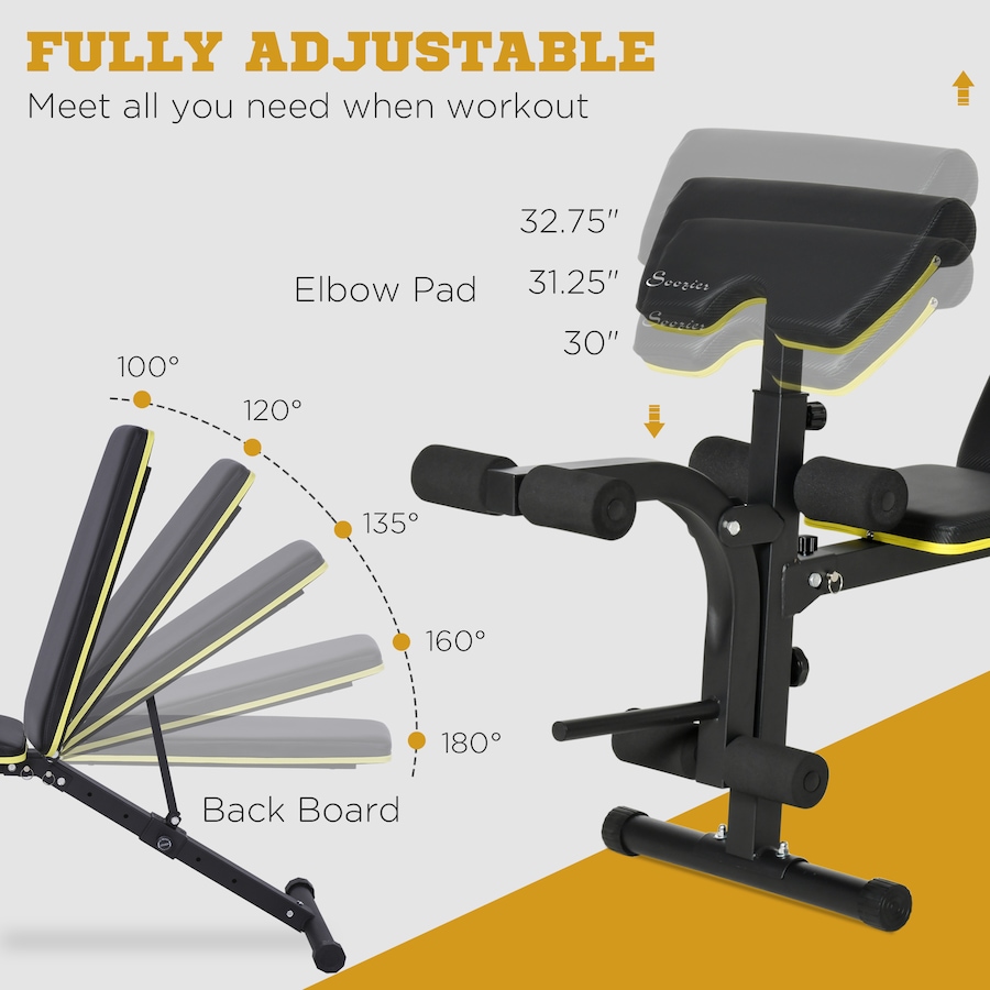 Image 997664_ALTMORE4.jpg, Product 997-664 / Price $129.99, Soozier Adjustable Weight Bench from Soozier on TSC.ca's Health & Fitness department