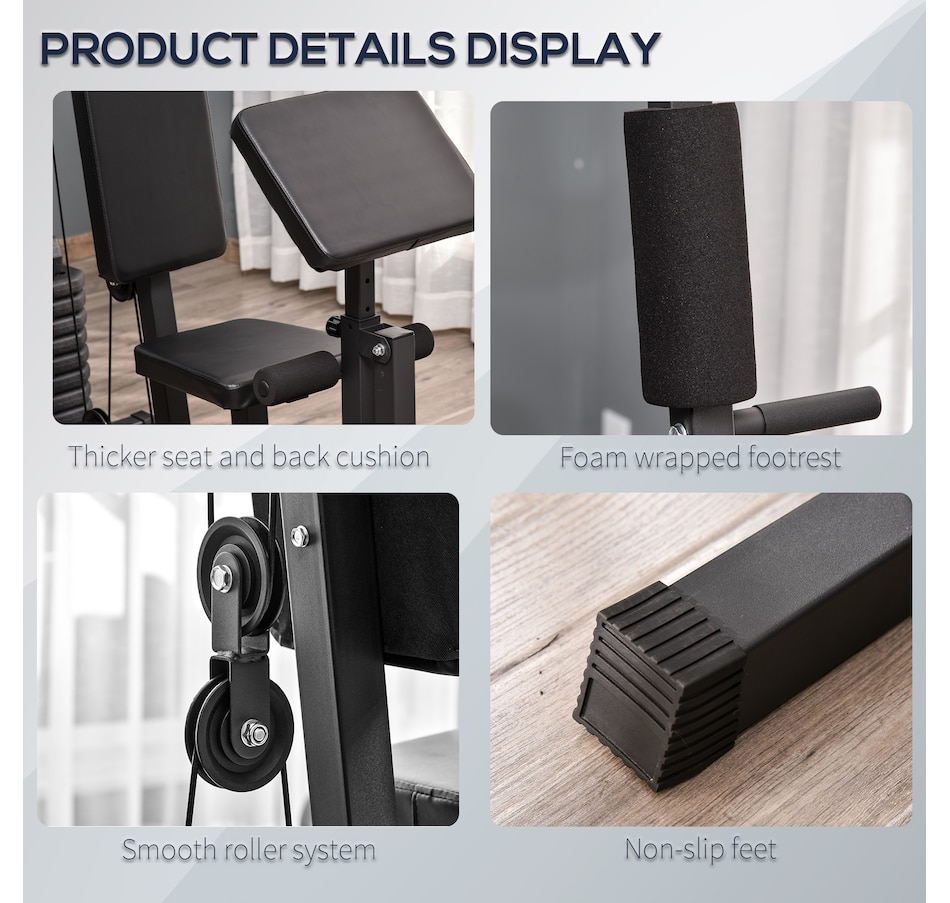 Image 997666_ALTMORE3.jpg, Product 997-666 / Price $459.99, Soozier Multifunction Home Gym Equipment from Soozier on TSC.ca's Health & Fitness department