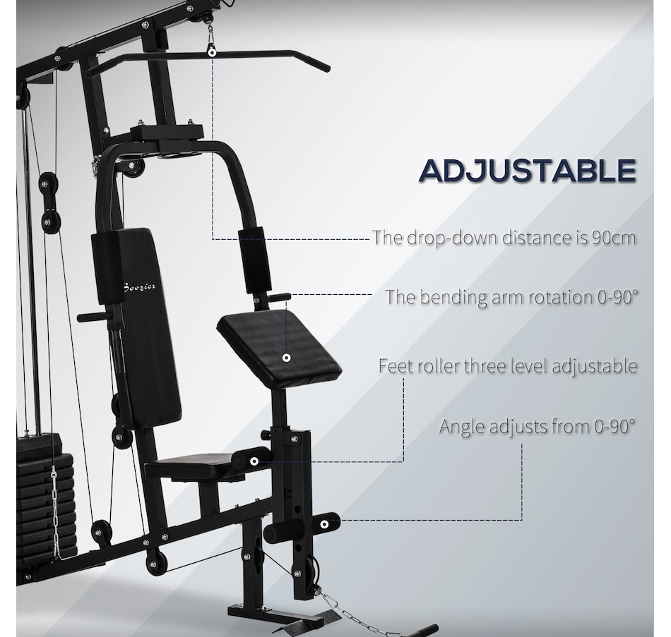 Image 997666_ALTMORE4.jpg, Product 997-666 / Price $459.99, Soozier Multifunction Home Gym Equipment from Soozier on TSC.ca's Health & Fitness department