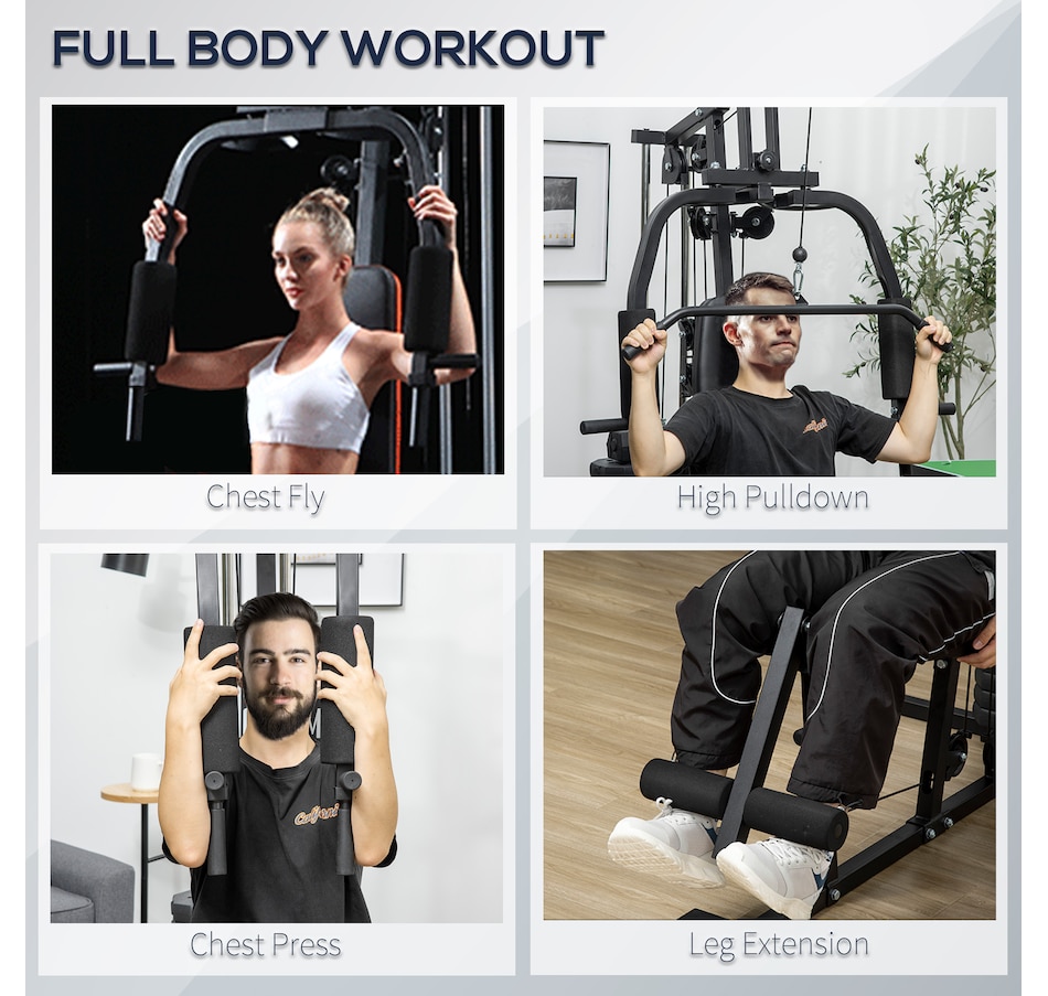 Image 997666_ALTMORE6.jpg, Product 997-666 / Price $459.99, Soozier Multifunction Home Gym Equipment from Soozier on TSC.ca's Health & Fitness department