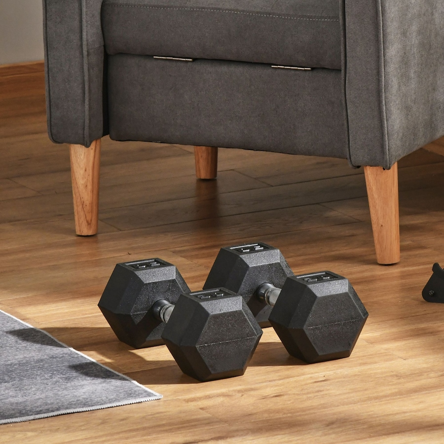 Image 997667_ALTMORE1.jpg, Product 997-667 / Price $99.99, Soozier Rubber Dumbbells Weight Set from Soozier on TSC.ca's Health & Fitness department
