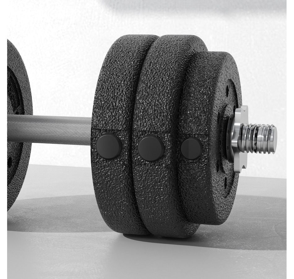 Image 997677_ALTMORE7.jpg, Product 997-677 / Price $94.99, Soozier 66 lbs Adjustable Dumbbells Weight Set for Body Fitness, Black from Soozier on TSC.ca's Health & Fitness department