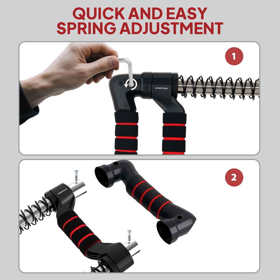 Image 997681_ALTMORE10.jpg, Product 997-681 / Price $17.99, Soozier Chest Expander with 22-110 lbs Adjustable Resistance for Men Women from Soozier on TSC.ca's Health & Fitness department