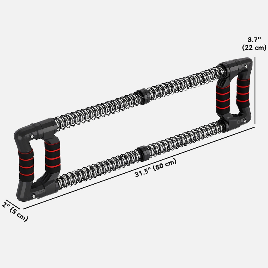 Image 997681_ALTMORE2.jpg, Product 997-681 / Price $17.99, Soozier Chest Expander with 22-110 lbs Adjustable Resistance for Men Women from Soozier on TSC.ca's Health & Fitness department