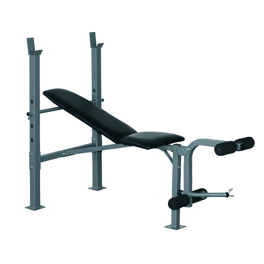 Image 997684.jpg, Product 997-684 / Price $109.99, Soozier Incline Decline Weight Bench with Leg Extension and Barbell Rack from Soozier on TSC.ca's Health & Fitness department