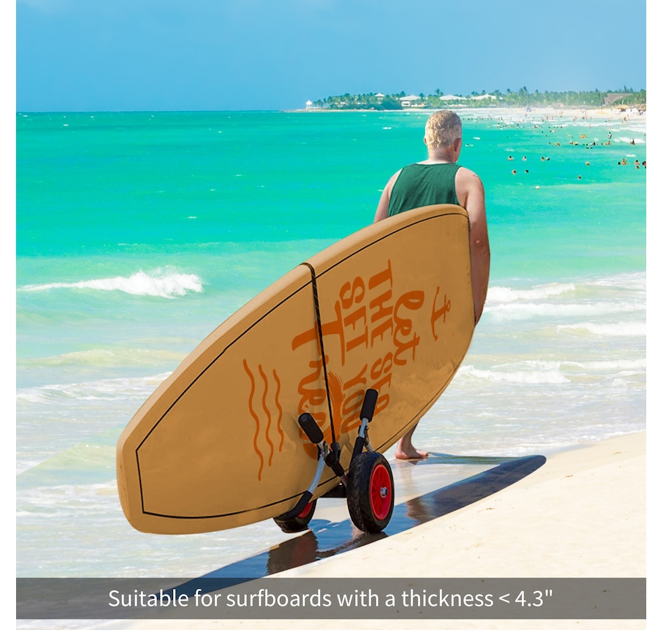Image 997688_ALTMORE1.jpg, Product 997-688 / Price $74.99, Outsunny Stand-Up Paddleboard Dolly from Outsunny on TSC.ca's Health & Fitness department