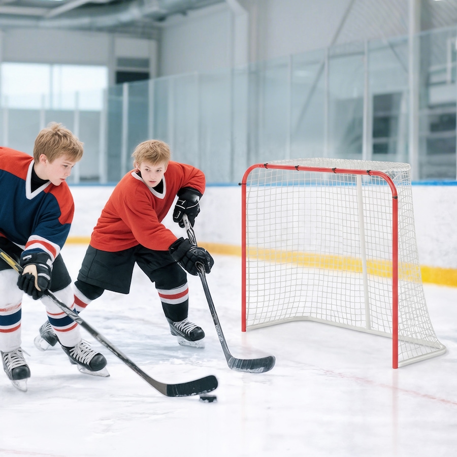 Image 997693_ALTMORE14.jpg, Product 997-693 / Price $114.99, Soozier Portable Hockey Net, Easy Setup Hockey Goal w/Steel Frame, PE Mesh from Soozier on TSC.ca's Health & Fitness department