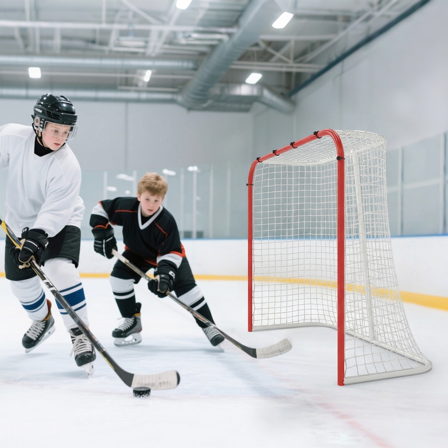 Image 997693_ALTMORE16.jpg, Product 997-693 / Price $114.99, Soozier Portable Hockey Net, Easy Setup Hockey Goal w/Steel Frame, PE Mesh from Soozier on TSC.ca's Health & Fitness department