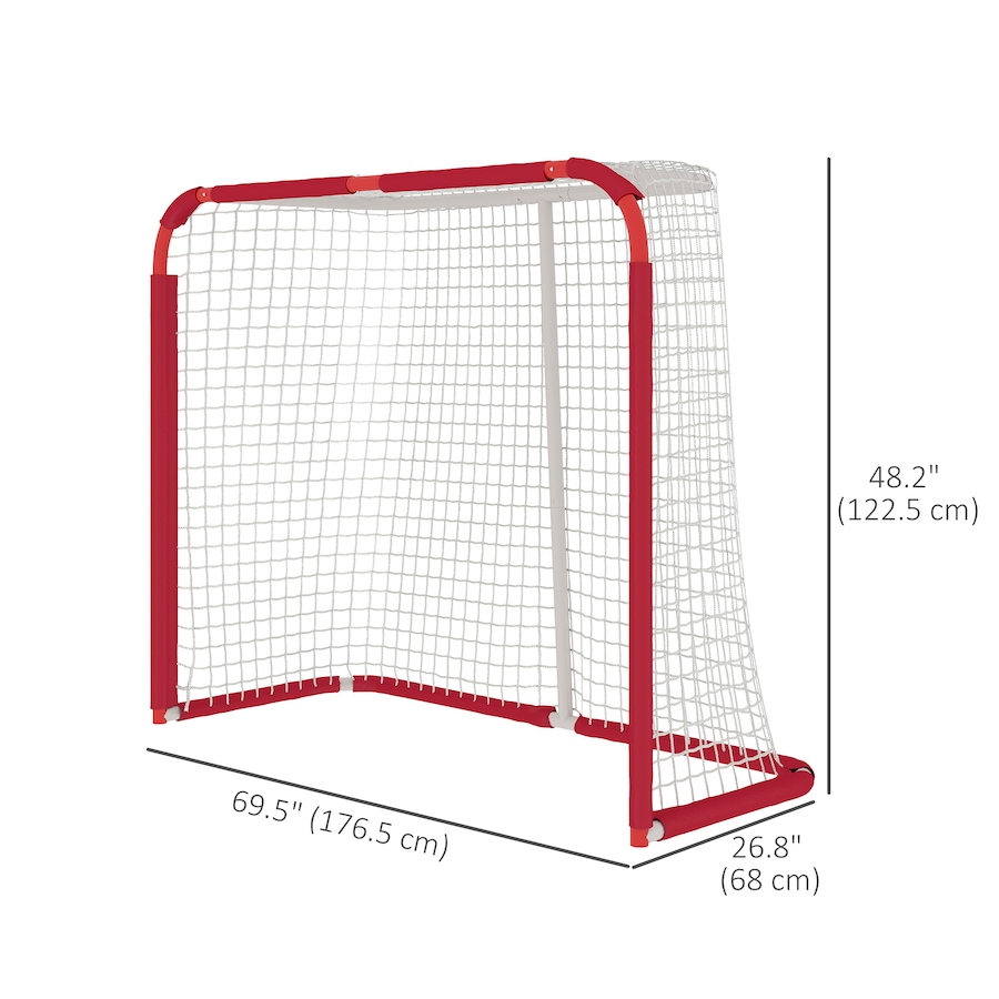 Image 997693_ALTMORE2.jpg, Product 997-693 / Price $114.99, Soozier Portable Hockey Net, Easy Setup Hockey Goal w/Steel Frame, PE Mesh from Soozier on TSC.ca's Health & Fitness department