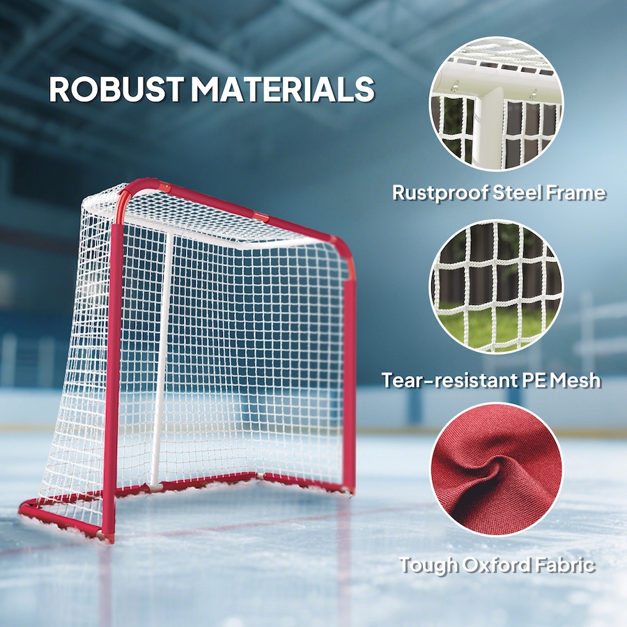 Image 997693_ALTMORE9.jpg, Product 997-693 / Price $114.99, Soozier Portable Hockey Net, Easy Setup Hockey Goal w/Steel Frame, PE Mesh from Soozier on TSC.ca's Health & Fitness department