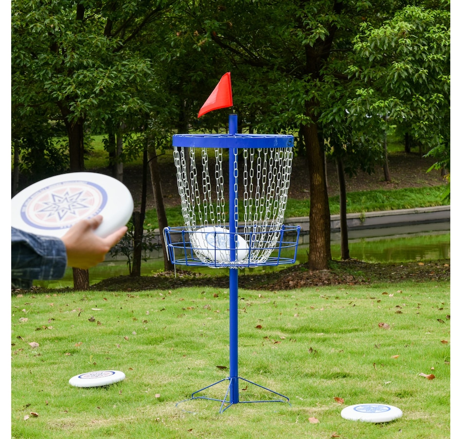 Image 997694_ALTMORE1.jpg, Product 997-694 / Price $103.99, Soozier 24-Chain Portable Practice Basket for Disc Golf Target from Soozier on TSC.ca's Health & Fitness department