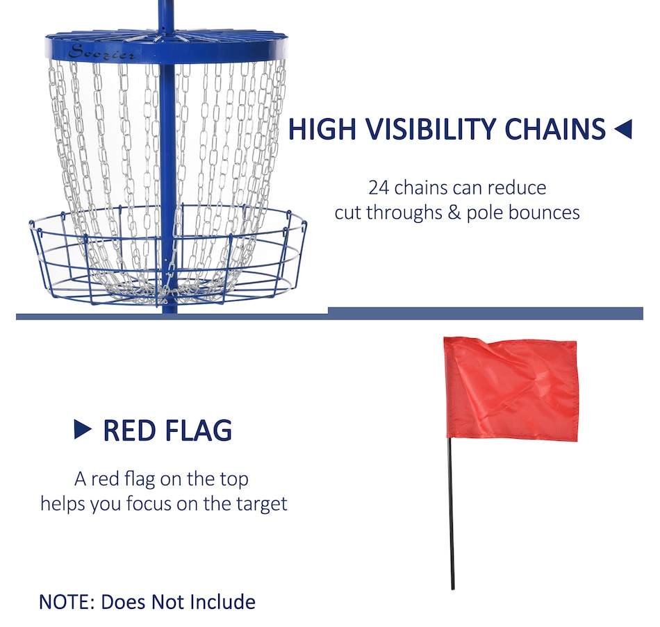 Image 997694_ALTMORE3.jpg, Product 997-694 / Price $103.99, Soozier 24-Chain Portable Practice Basket for Disc Golf Target from Soozier on TSC.ca's Health & Fitness department