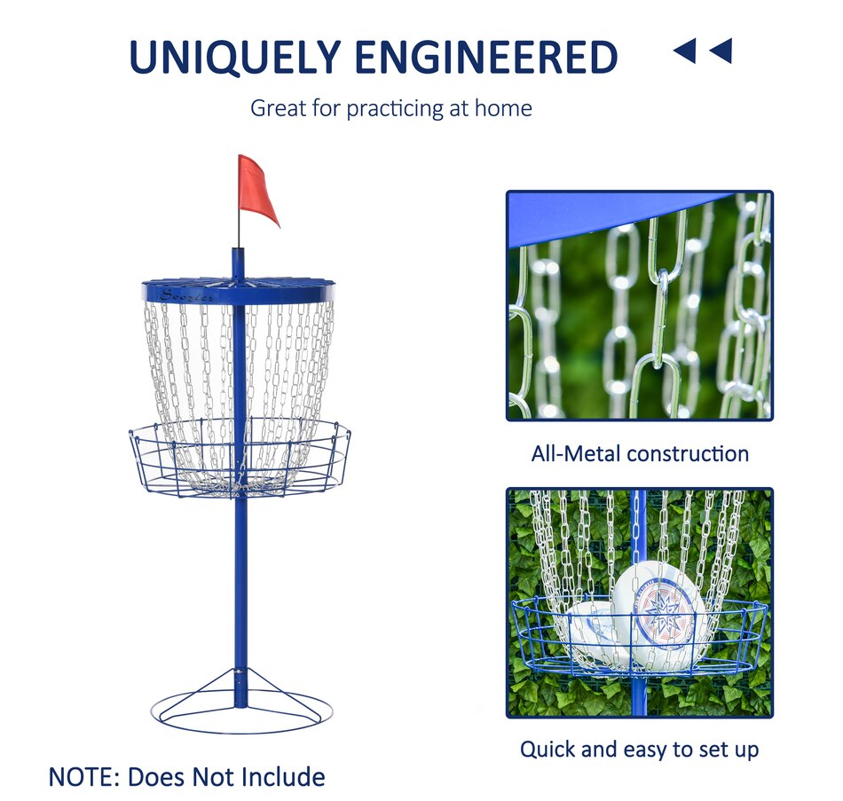 Image 997694_ALTMORE5.jpg, Product 997-694 / Price $103.99, Soozier 24-Chain Portable Practice Basket for Disc Golf Target from Soozier on TSC.ca's Health & Fitness department