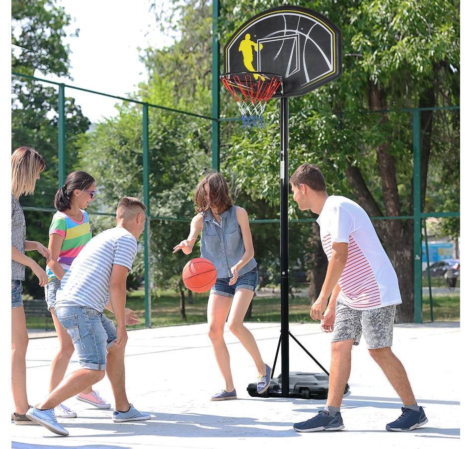 Image 997704_ALTMORE1.jpg, Product 997-704 / Price $159.99, Soozier 6.5'-10' Adjustable Portable Basketball Hoop System Stand Outdoor from Soozier on TSC.ca's Health & Fitness department