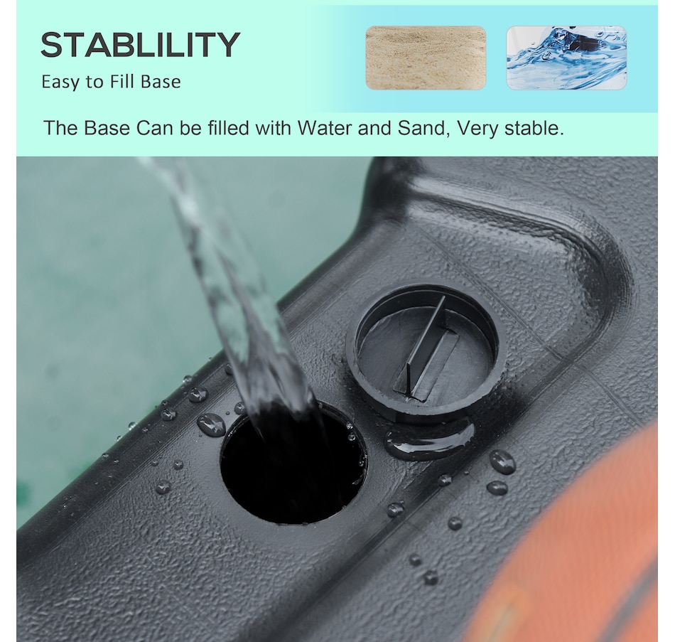 Image 997704_ALTMORE5.jpg, Product 997-704 / Price $159.99, Soozier 6.5'-10' Adjustable Portable Basketball Hoop System Stand Outdoor from Soozier on TSC.ca's Health & Fitness department