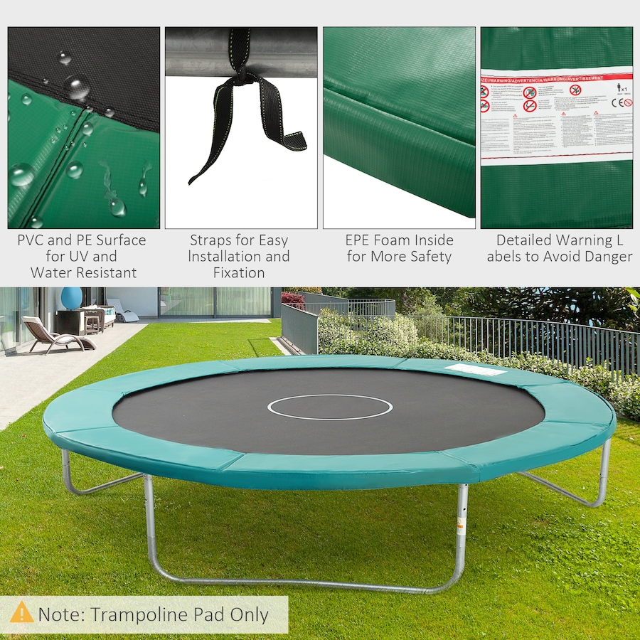 Image 997712_ALTMORE3.jpg, Product 997-712 / Price $74.99, Soozier 14FT Trampoline Pad Φ168" Trampolining Replacement Jump Bounce Exercise GYM Pad Only from Soozier on TSC.ca's Health & Fitness department