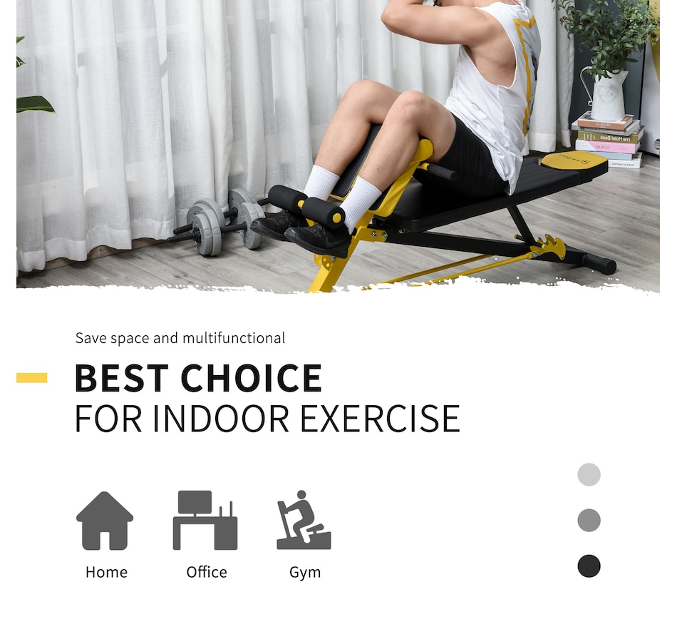 Image 997714_ALTMORE3.jpg, Product 997-714 / Price $109.99, Soozier Adjustable Weight Bench Roman Chair Exercise from Soozier on TSC.ca's Health & Fitness department