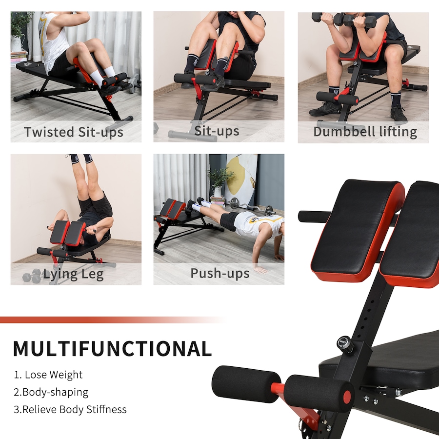 Image 997716_ALTMORE5.jpg, Product 997-716 / Price $119.99, Soozier Adjustable Weight Bench Roman Chair Exercise from Soozier on TSC.ca's Health & Fitness department