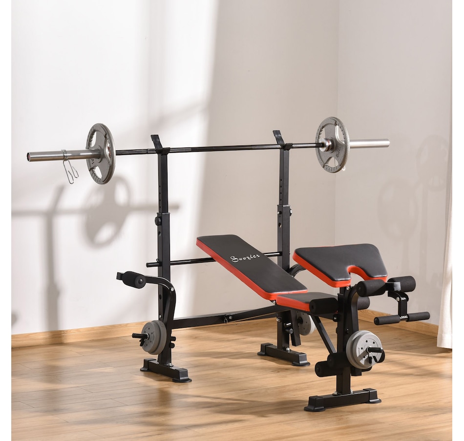 Image 997719_ALTMORE1.jpg, Product 997-719 / Price $249.99, Soozier Adjustable Weight Bench with Leg Extension from Soozier on TSC.ca's Health & Fitness department