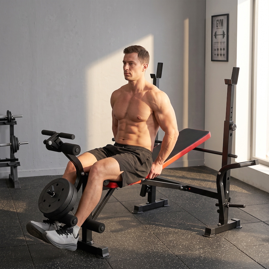Image 997719_ALTMORE10.jpg, Product 997-719 / Price $159.99, Soozier Adjustable Weight Bench with Leg Extension from Soozier on TSC.ca's Health & Fitness department