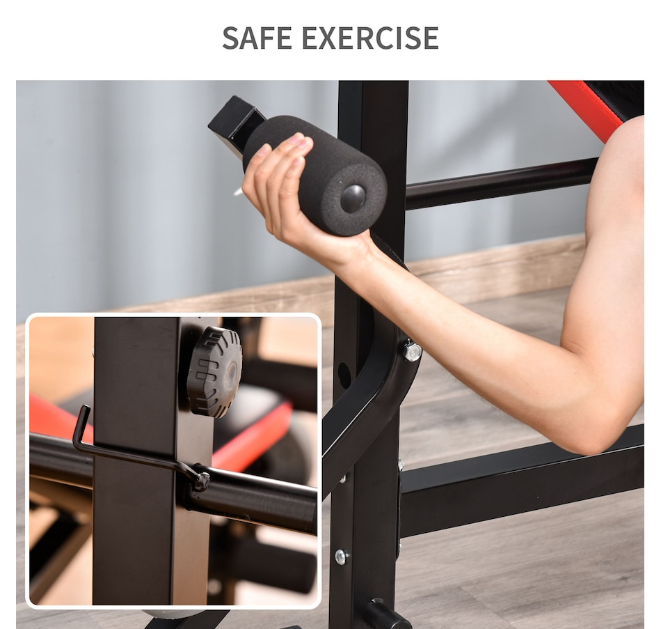 Image 997719_ALTMORE4.jpg, Product 997-719 / Price $249.99, Soozier Adjustable Weight Bench with Leg Extension from Soozier on TSC.ca's Health & Fitness department