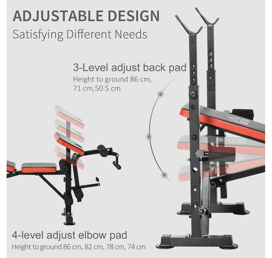 Image 997719_ALTMORE6.jpg, Product 997-719 / Price $249.99, Soozier Adjustable Weight Bench with Leg Extension from Soozier on TSC.ca's Health & Fitness department