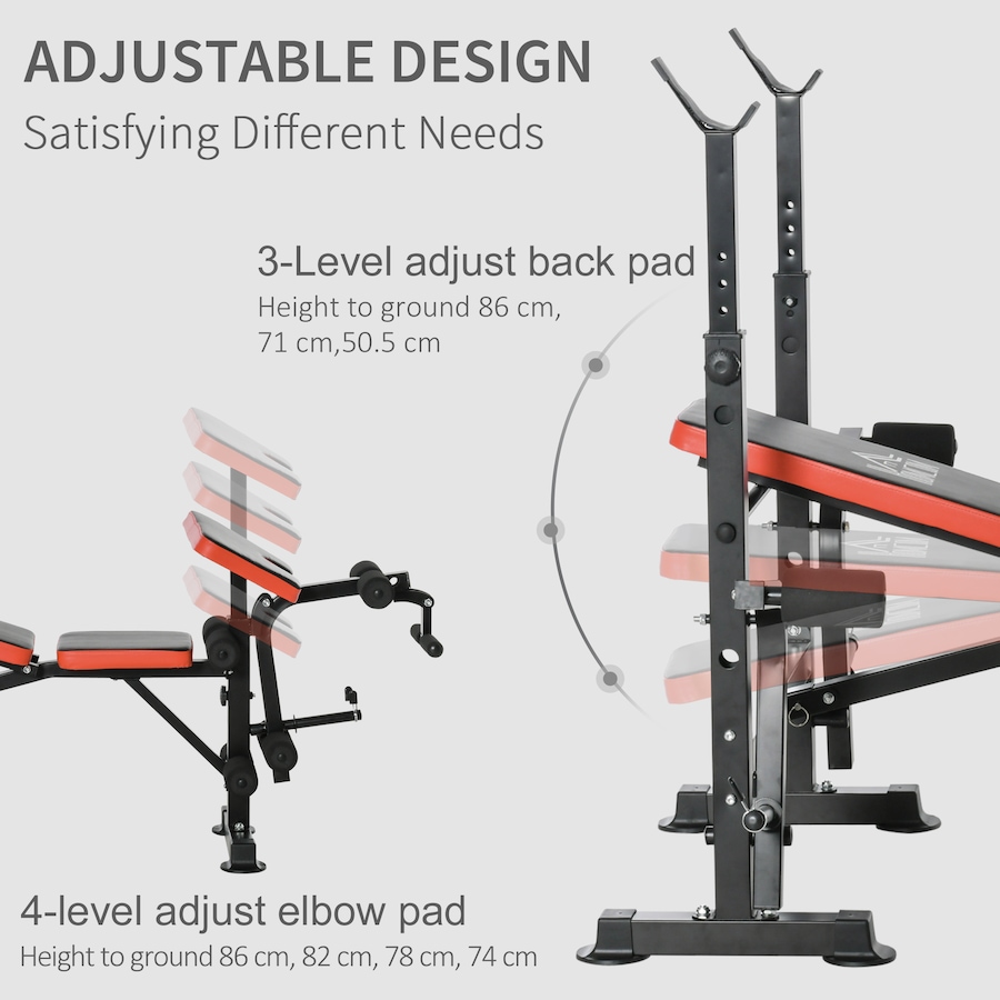 Image 997719_ALTMORE6.jpg, Product 997-719 / Price $159.99, Soozier Adjustable Weight Bench with Leg Extension from Soozier on TSC.ca's Health & Fitness department