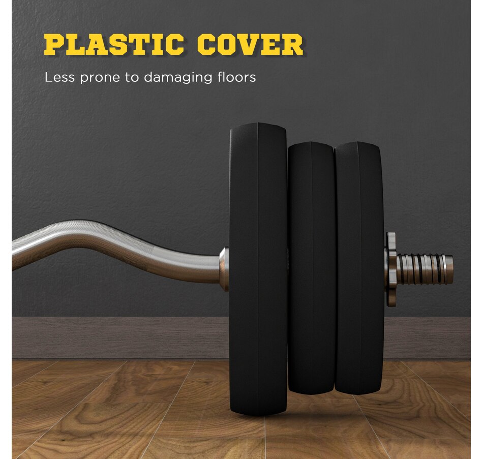 Image 997723_ALTMORE4.jpg, Product 997-723 / Price $109.99, Soozier 50LBS Barbell Weight Set from Soozier on TSC.ca's Health & Fitness department