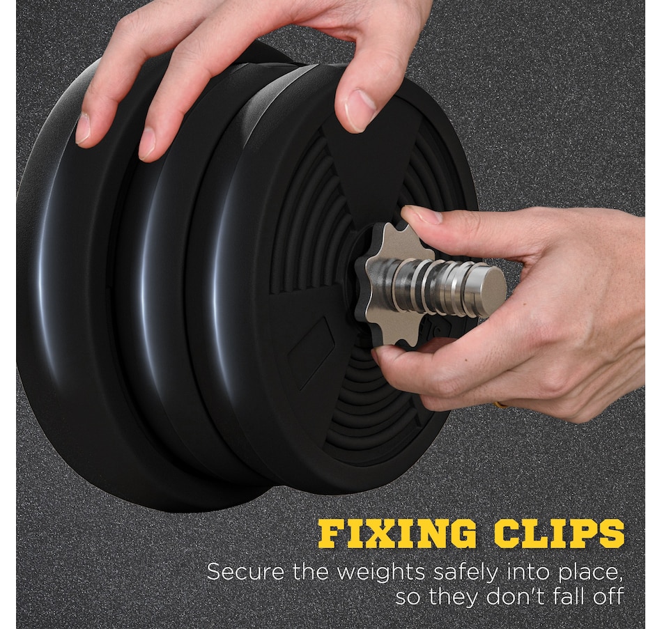 Image 997723_ALTMORE6.jpg, Product 997-723 / Price $109.99, Soozier 50LBS Barbell Weight Set from Soozier on TSC.ca's Health & Fitness department