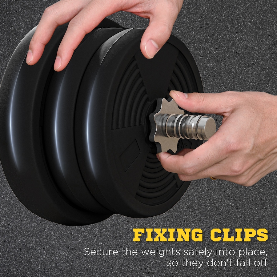 Image 997723_ALTMORE6.jpg, Product 997-723 / Price $96.99, Soozier 50LBS Barbell Weight Set from Soozier on TSC.ca's Health & Fitness department