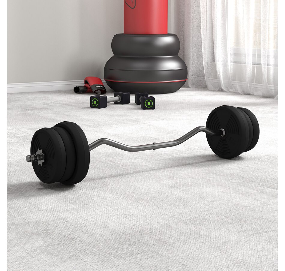 Image 997723_ALTMORE7.jpg, Product 997-723 / Price $109.99, Soozier 50LBS Barbell Weight Set from Soozier on TSC.ca's Health & Fitness department