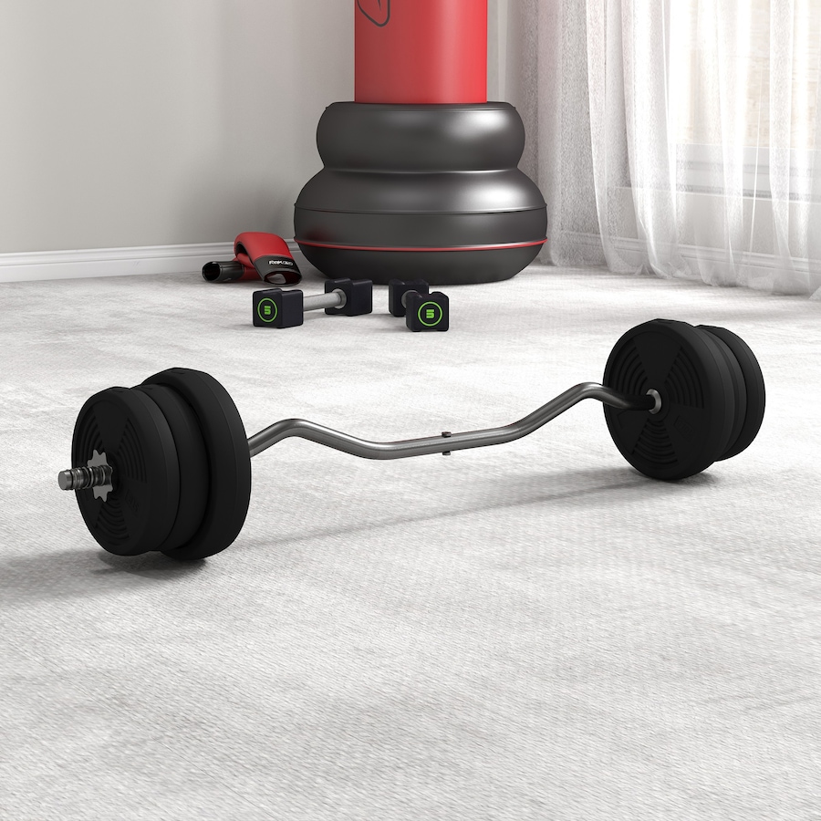 Image 997723_ALTMORE7.jpg, Product 997-723 / Price $96.99, Soozier 50LBS Barbell Weight Set from Soozier on TSC.ca's Health & Fitness department