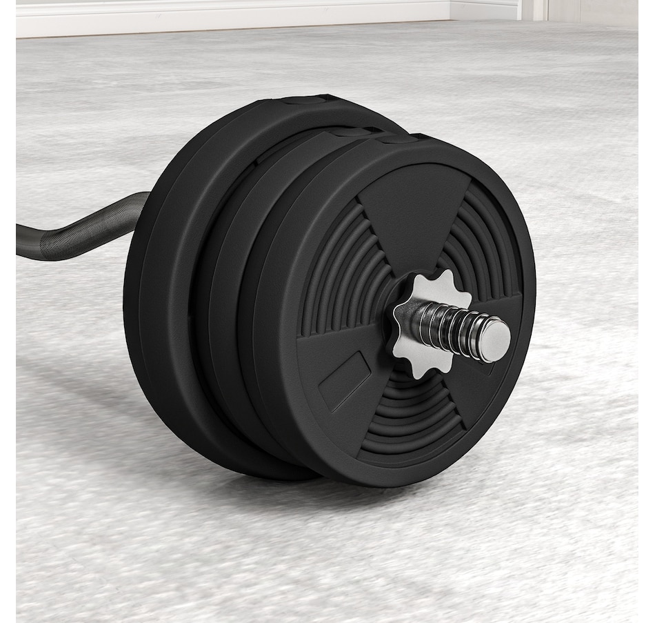 Image 997723_ALTMORE8.jpg, Product 997-723 / Price $109.99, Soozier 50LBS Barbell Weight Set from Soozier on TSC.ca's Health & Fitness department