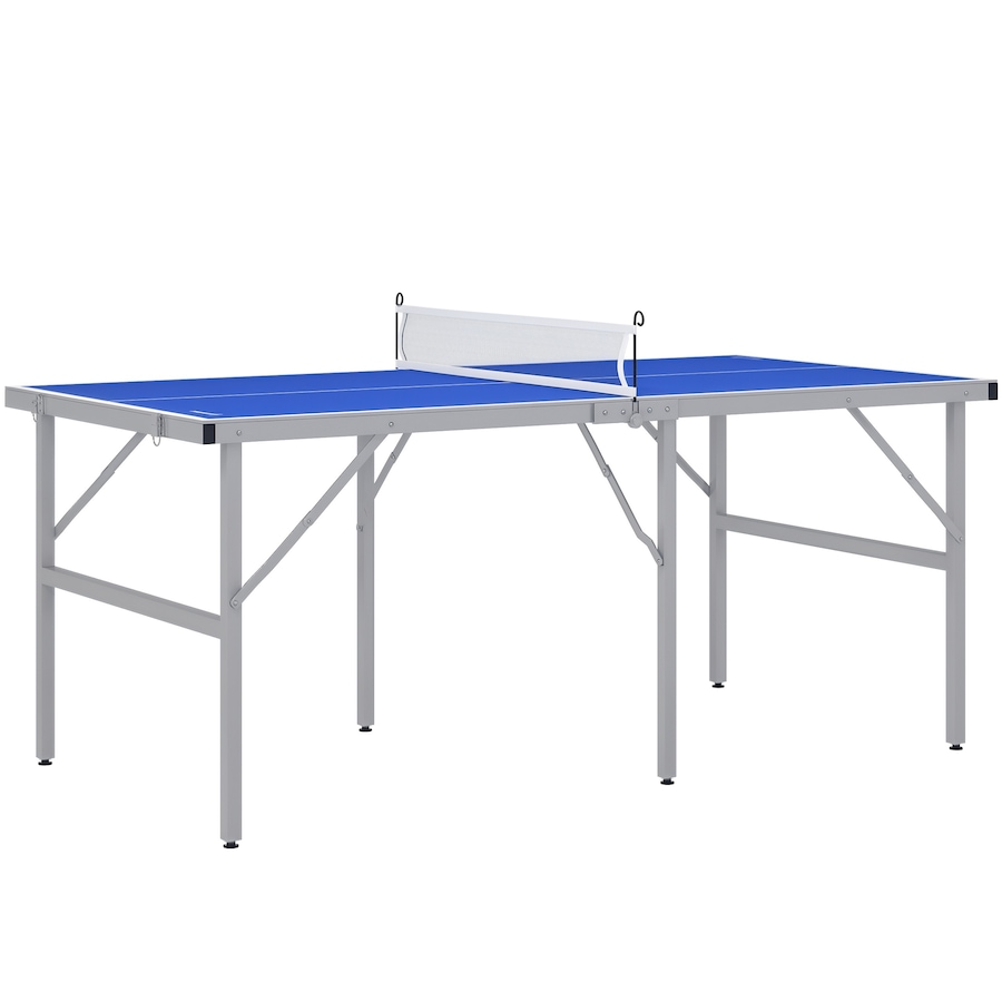 Image 997726.jpg, Product 997-726 / Price $139.99, Soozier Ping Pong Table Set with Net Paddles Balls for Outdoor Indoor Blue from Soozier on TSC.ca's Health & Fitness department