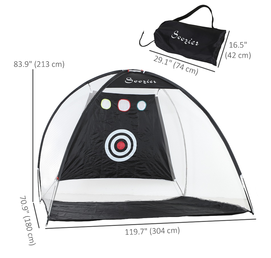 Image 997734_ALTMORE2.jpg, Product 997-734 / Price $76.99, Soozier 10 x 6ft Golf Net for Backyard Driving from Soozier on TSC.ca's Health & Fitness department