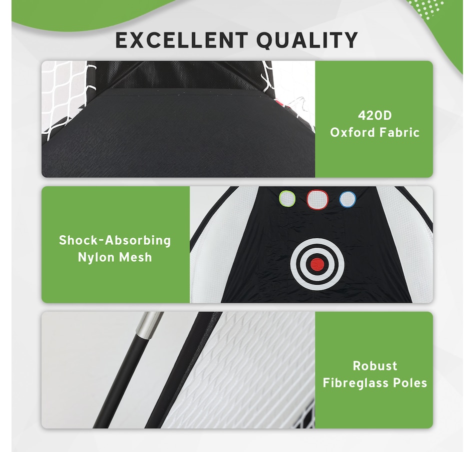 Image 997734_ALTMORE4.jpg, Product 997-734 / Price $76.99, Soozier 10 x 6ft Golf Net for Backyard Driving from Soozier on TSC.ca's Health & Fitness department
